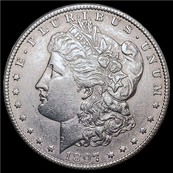 1897-S Morgan Silver Dollar UNCIRCULATED