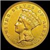 Image 1 : 1874 $3 Gold Piece UNCIRCULATED