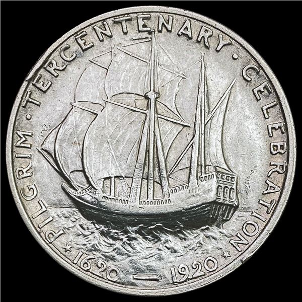1921 Pilgrim Half Dollar GEM BU