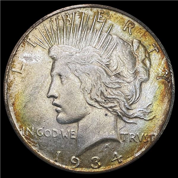 1934-D Silver Peace Dollar CLOSELY UNCIRCULATED