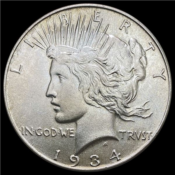 1934 Silver Peace Dollar UNCIRCULATED