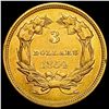 Image 2 : 1854 $3 Gold Piece CLOSELY UNCIRCULATED