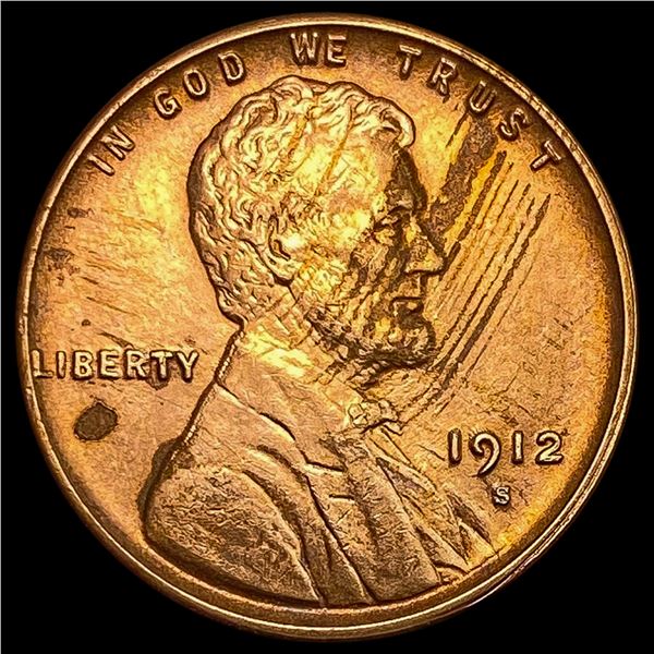 1912-S RD Wheat Cent UNCIRCULATED