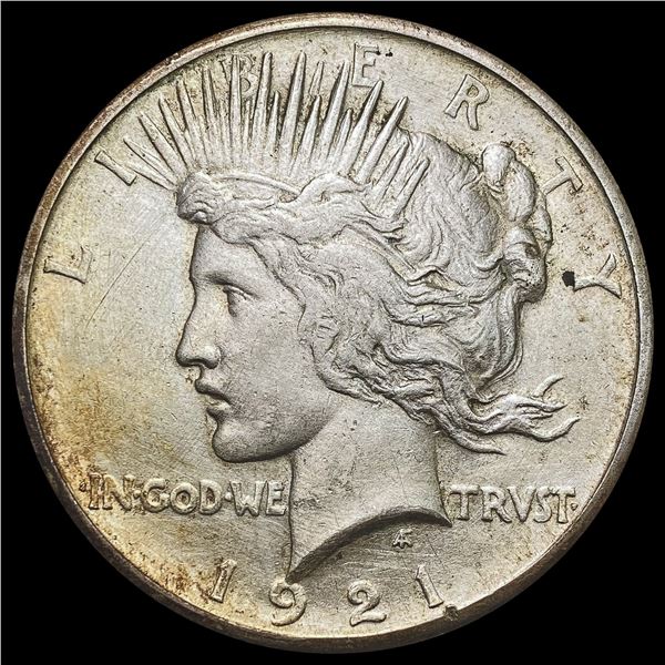 1921 Silver Peace Dollar CHOICE AU