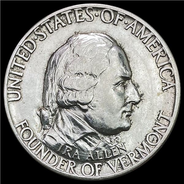 1927 Vermont Half Dollar GEM BU