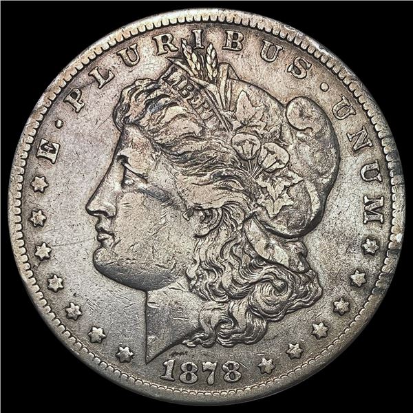 1878-CC Morgan Silver Dollar CLOSELY UNCIRCULATED