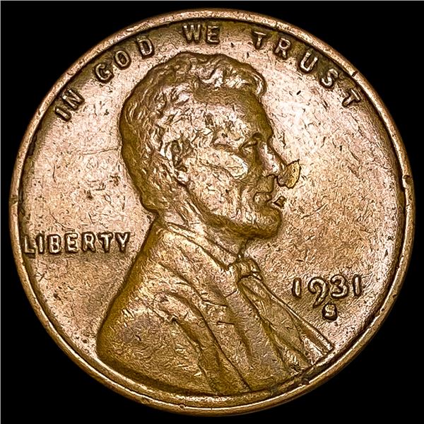 1931-S Wheat Cent CLOSELY UNCIRCULATED