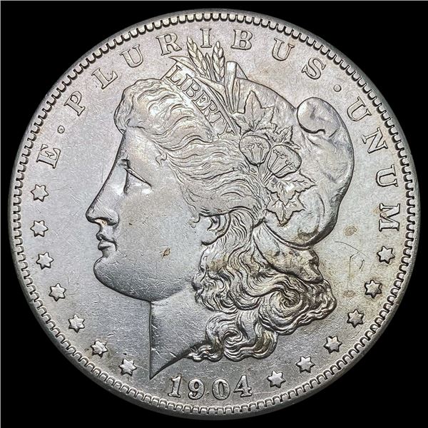 1904-S Morgan Silver Dollar CLOSELY UNCIRCULATED