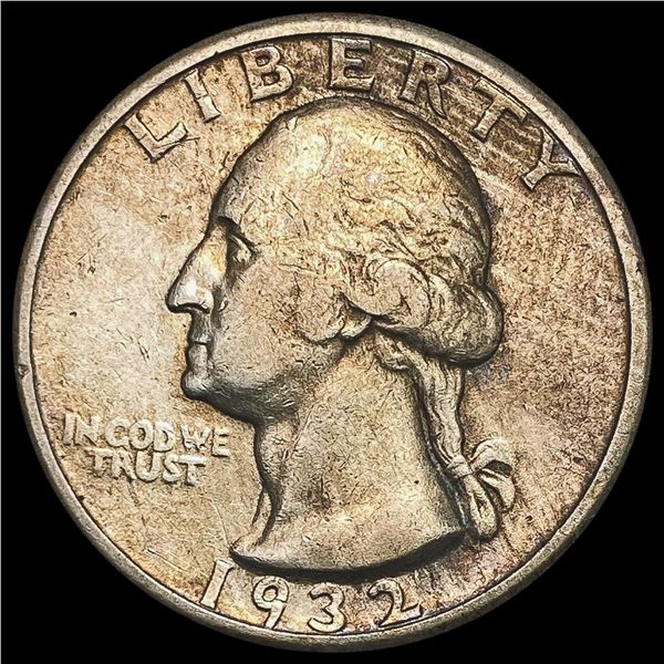 1932-D Washington Silver Quarter NEARLY UNCIRCULATED