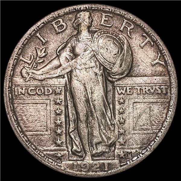 1921 Standing Liberty Quarter LIGHTLY CIRCULATED