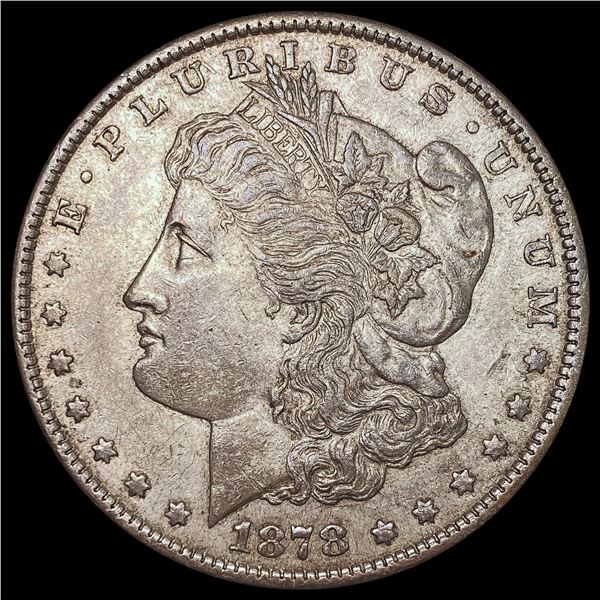1878 Rev 79 Morgan Silver Dollar CHOICE AU