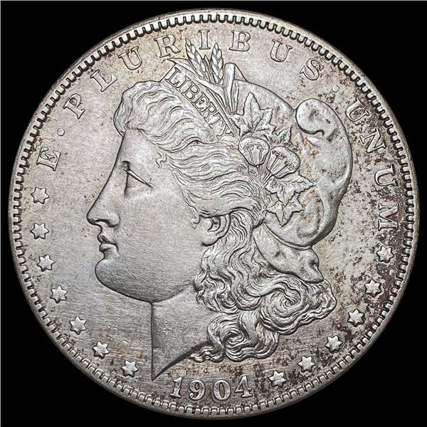 1904-S Morgan Silver Dollar CLOSELY UNCIRCULATED