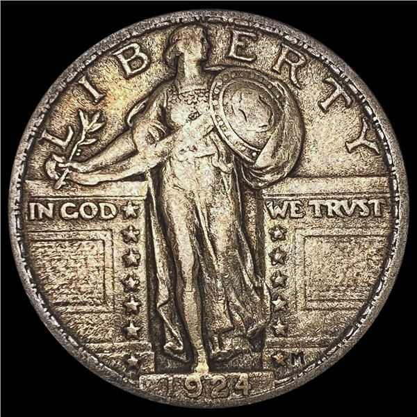 1924 Standing Liberty Quarter LIGHTLY CIRCULATED