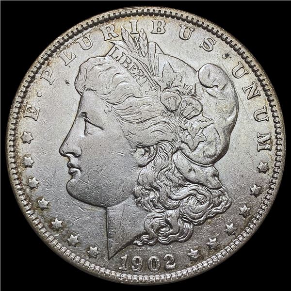 1902 Morgan Silver Dollar NEARLY UNCIRCULATED