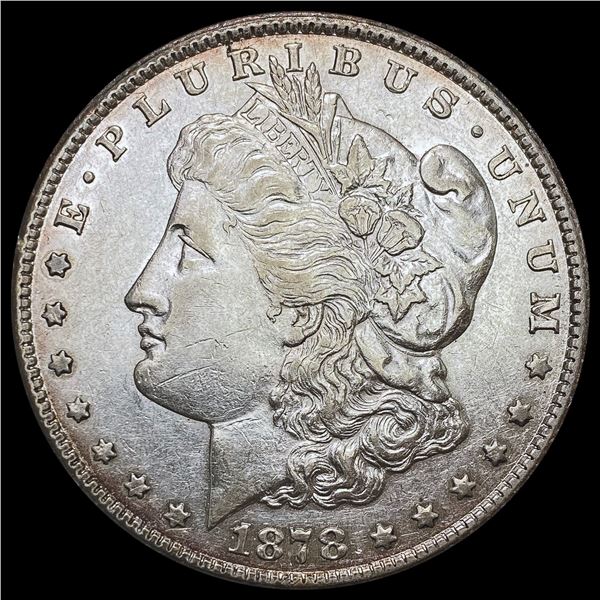 1878-CC Morgan Silver Dollar CLOSELY UNCIRCULATED