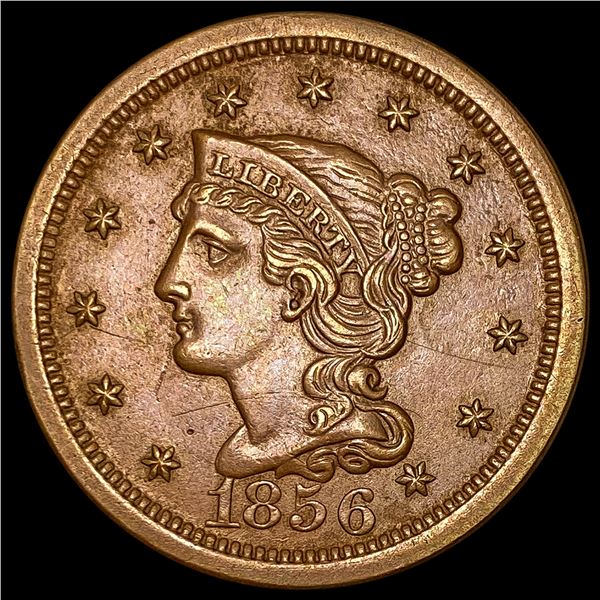 1856 Braided Hair Large Cent UNCIRCULATED