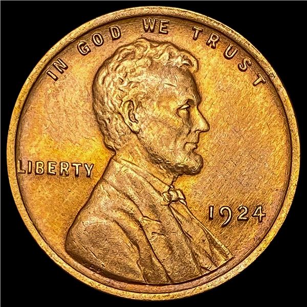 1924 RD Wheat Cent UNCIRCULATED