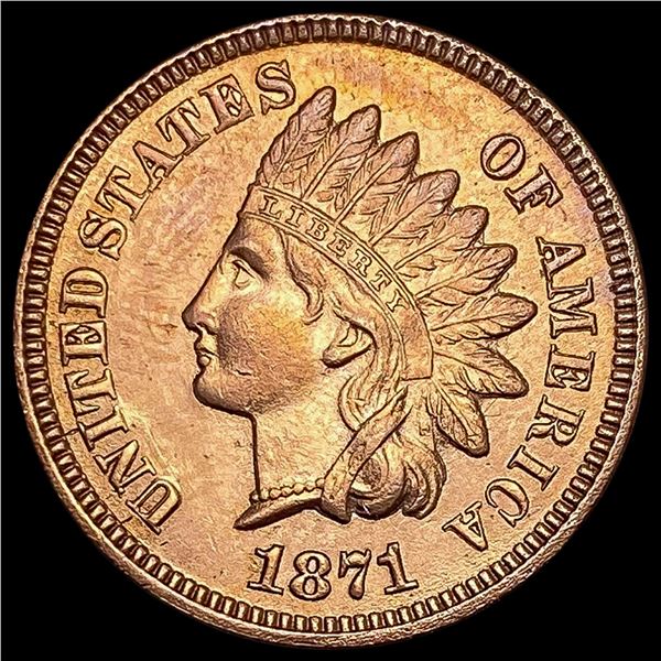 1871 Indian Head Cent UNCIRCULATED