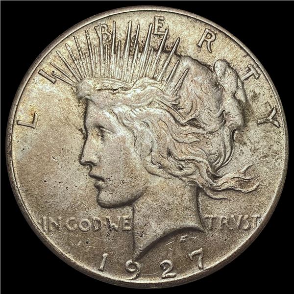 1927 Silver Peace Dollar CLOSELY UNCIRCULATED