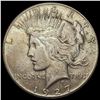 Image 1 : 1927 Silver Peace Dollar CLOSELY UNCIRCULATED