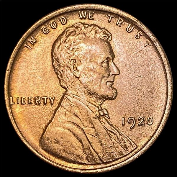 1920 RD Wheat Cent UNCIRCULATED