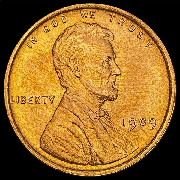 1909 RD Wheat Cent UNCIRCULATED