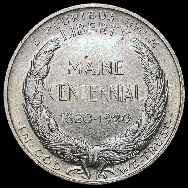 1920 Maine Half Dollar CHOICE BU