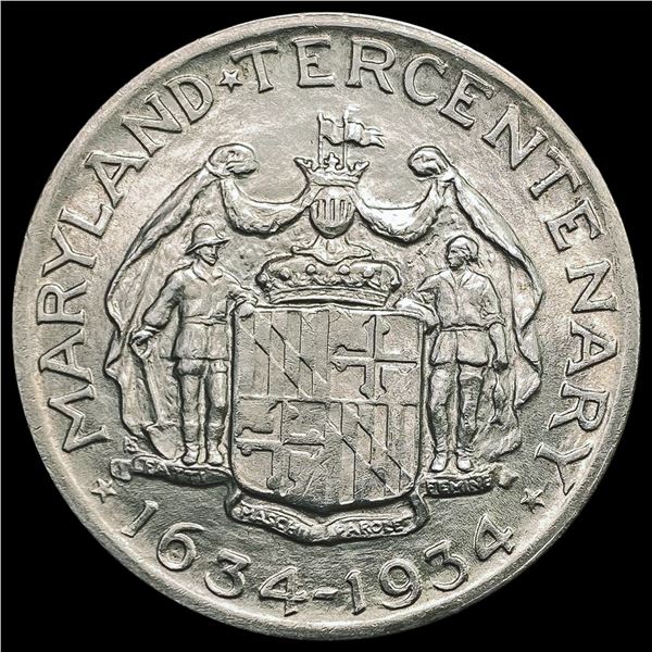 1934 Maryland Half Dollar GEM BU