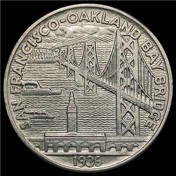1936-S Bay Bridge Half Dollar CHOICE BU