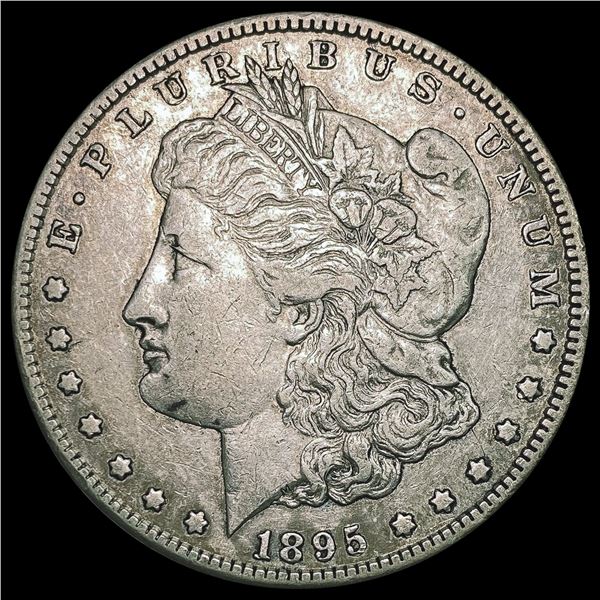 1895-S Morgan Silver Dollar NEARLY UNCIRCULATED