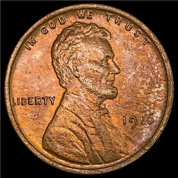 1916 RD Wheat Cent UNCIRCULATED