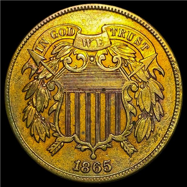 1865 Two Cent Piece HIGH GRADE