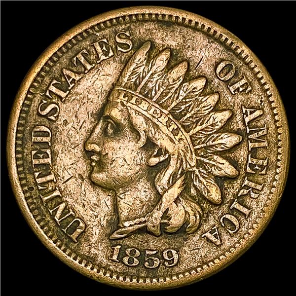 1859 Indian Head Cent LIGHTLY CIRCULATED