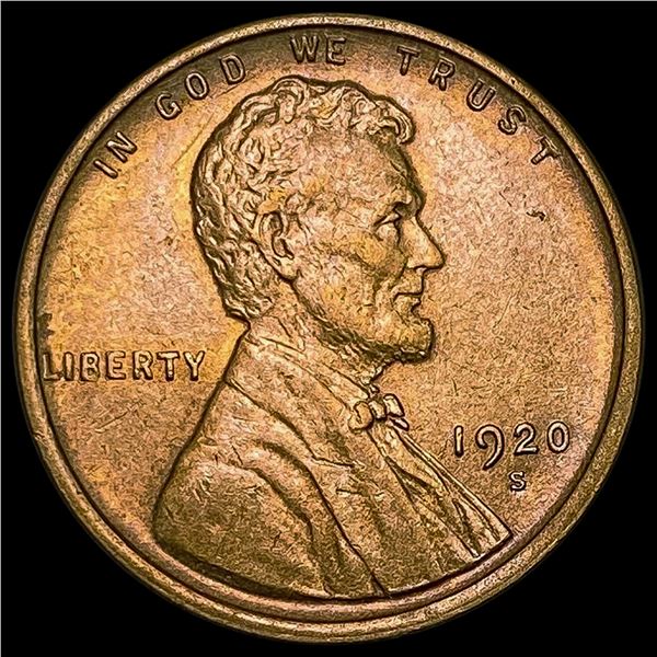 1920-S RD Wheat Cent UNCIRCULATED