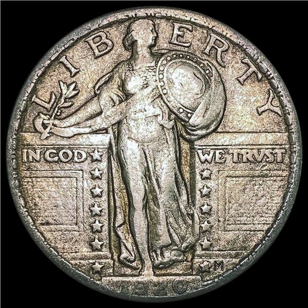 1920 Standing Liberty Quarter LIGHTLY CIRCULATED