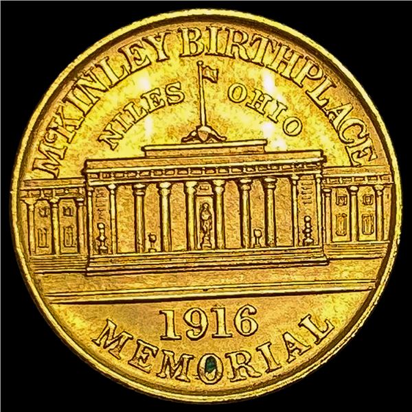 1916 McKinley Rare Gold Dollar UNCIRCULATED