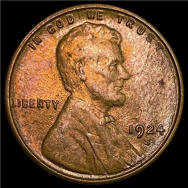 1924-S Wheat Cent HIGH GRADE