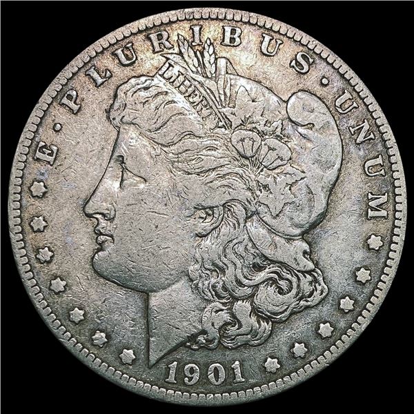 1901-S Morgan Silver Dollar LIGHTLY CIRCULATED