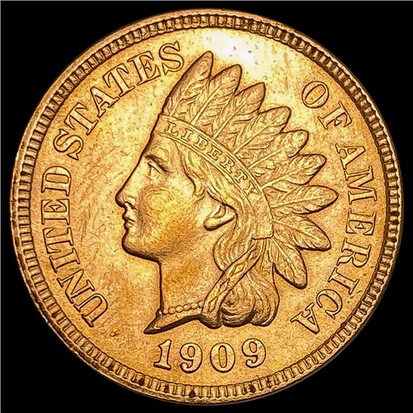 1909 RED Indian Head Cent UNCIRCULATED