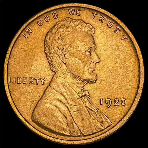 1920 RED Wheat Cent UNCIRCULATED