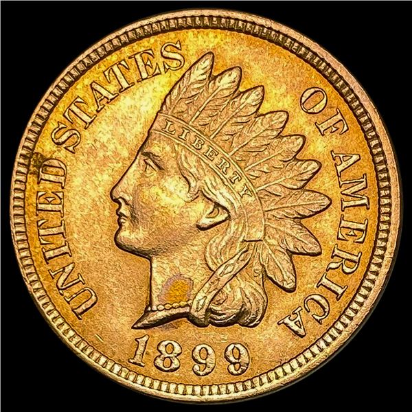 1899 RED Indian Head Cent UNCIRCULATED