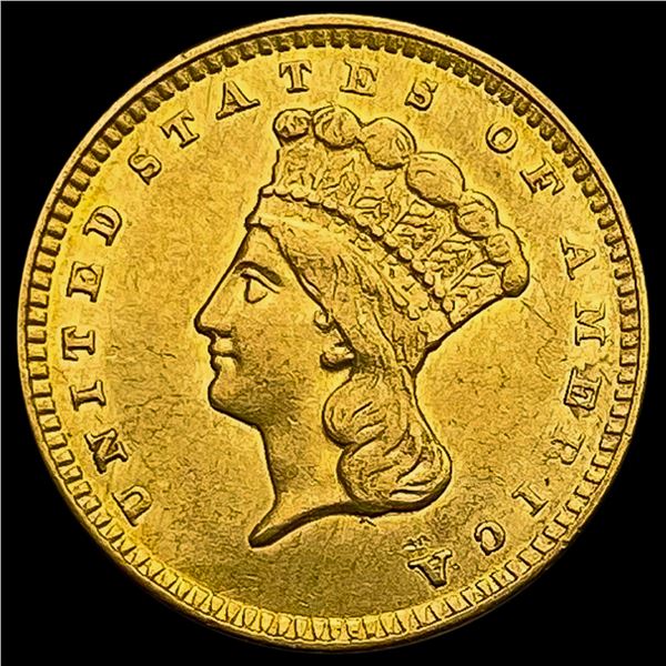 1856 Rare Gold Dollar UNCIRCULATED