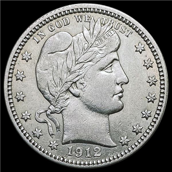 1912 Barber Quarter CLOSELY UNCIRCULATED