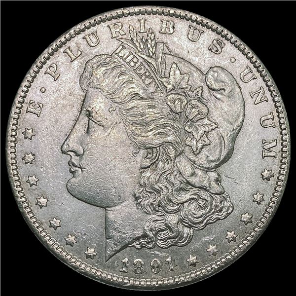 1891-S Morgan Silver Dollar UNCIRCULATED