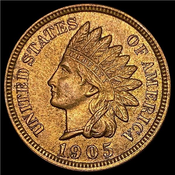 1905 RED Indian Head Cent UNCIRCULATED