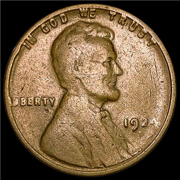1924-D Wheat Cent LIGHTLY CIRCULATED