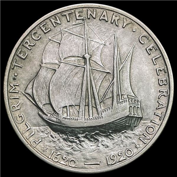 1921 Pilgrim Half Dollar CHOICE BU