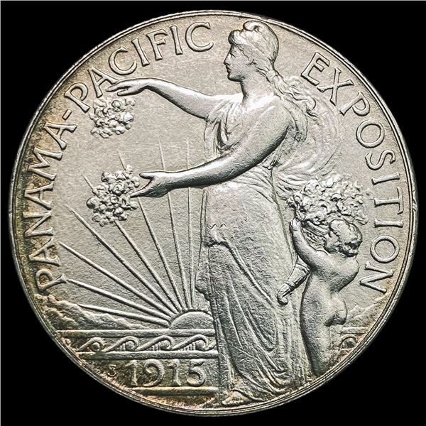 1915-S Panama-Pacific Half Dollar CHOICE BU
