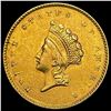 Image 1 : 1855 Rare Gold Dollar UNCIRCULATED