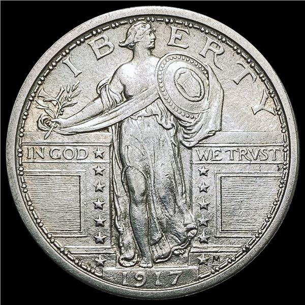 1917 T1 Standing Liberty Quarter UNCIRCULATED
